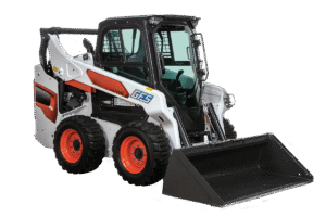 skid steer no background
